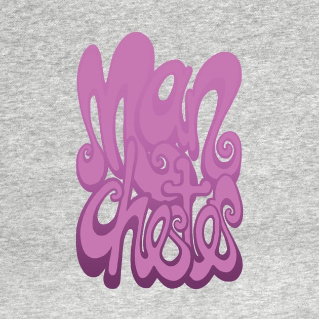 Manchester lettering - spring crocus pink by BigNoseArt